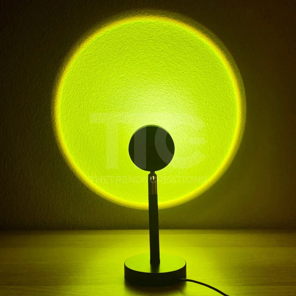 Rgb Sunset Lamp With Remote Control