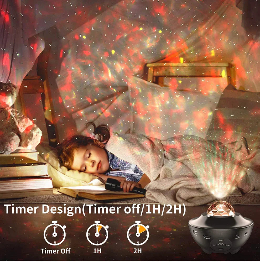Galaxy Projector With Speaker