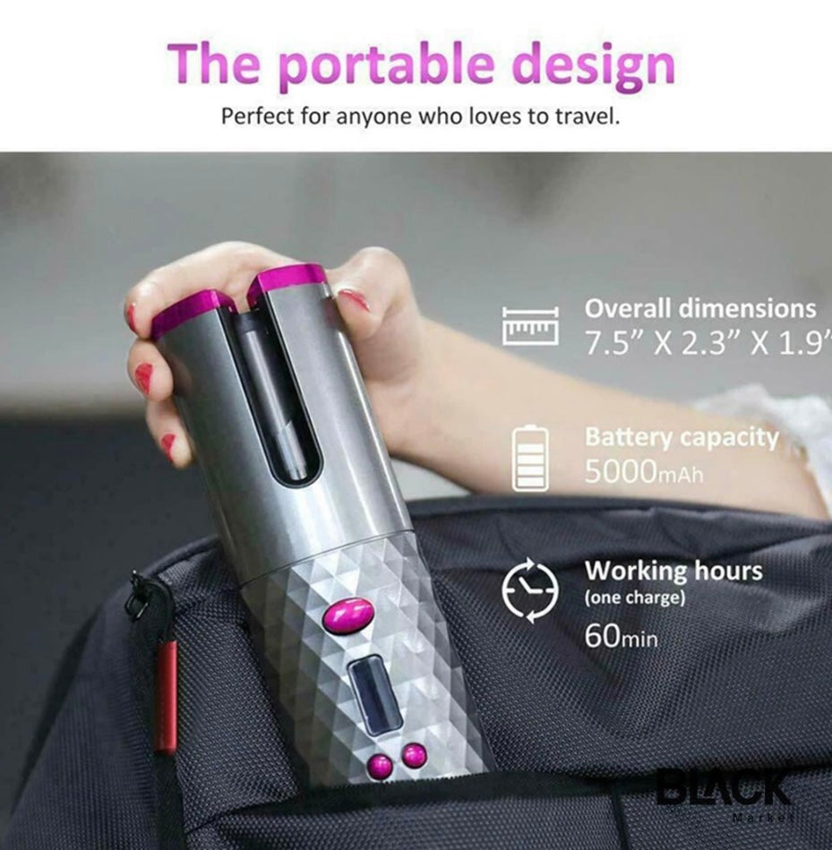 Cordless Automatic Hair Curler