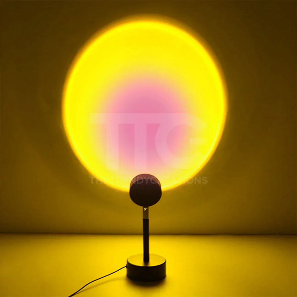 Rgb Sunset Lamp With Remote Control