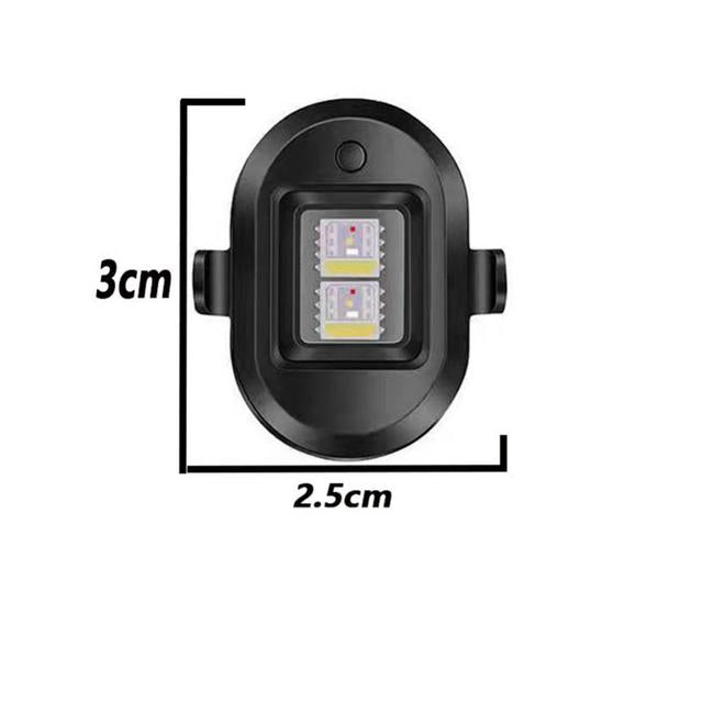 Car Strobe Lights USB Charging Emergency Lights