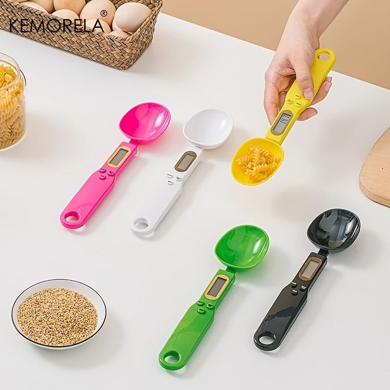 LCD Display Digital Kitchen Measuring Spoon Scale