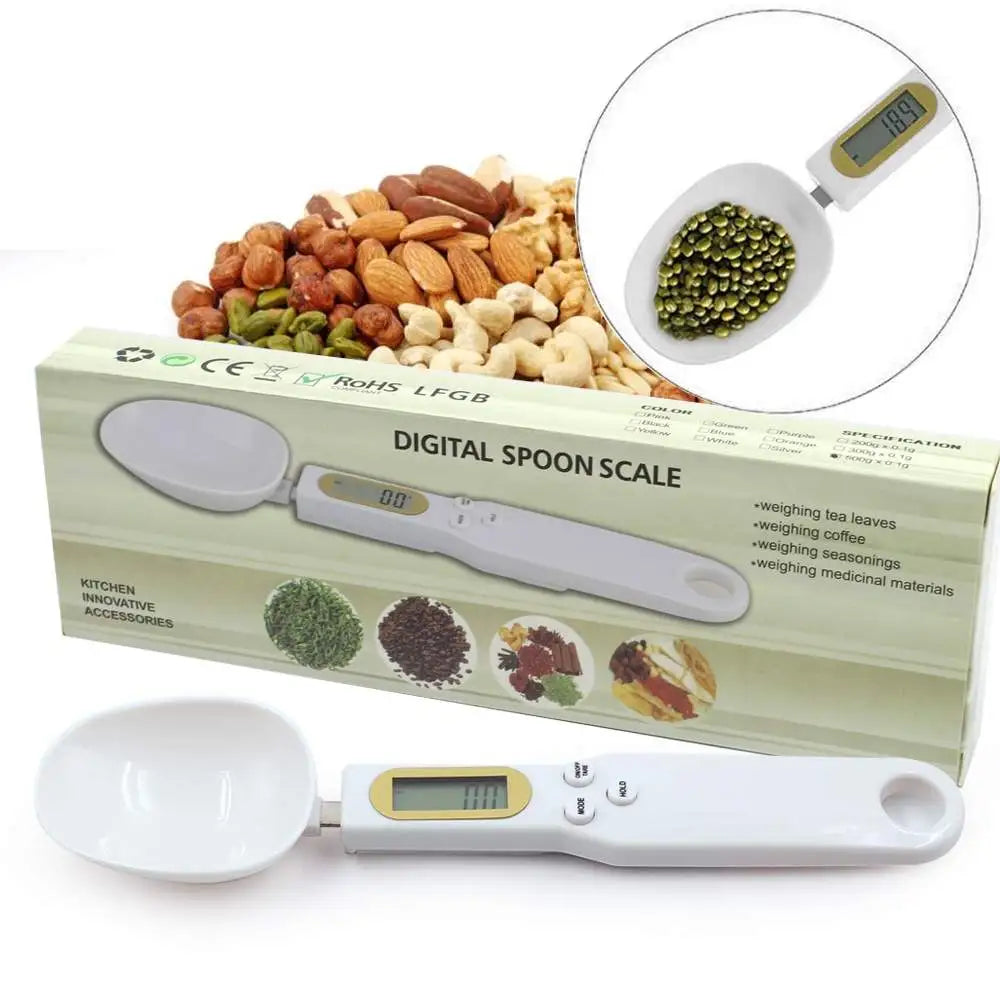 LCD Display Digital Kitchen Measuring Spoon Scale