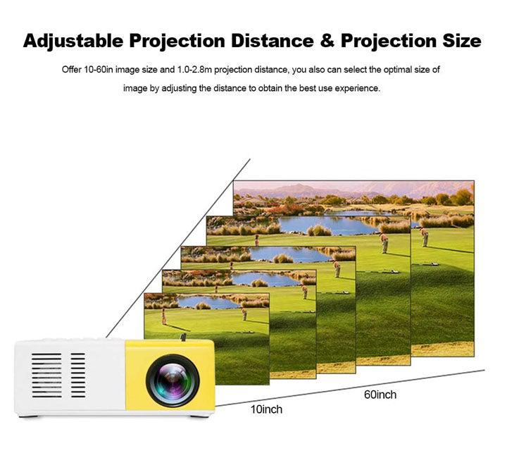 Mini LED Projector Multimedia Home Theater