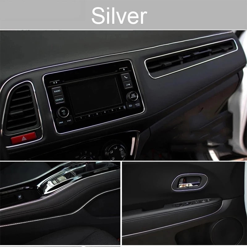 5 Meter Car Interior & Exterior Decoration Trim Strip line Dashboard