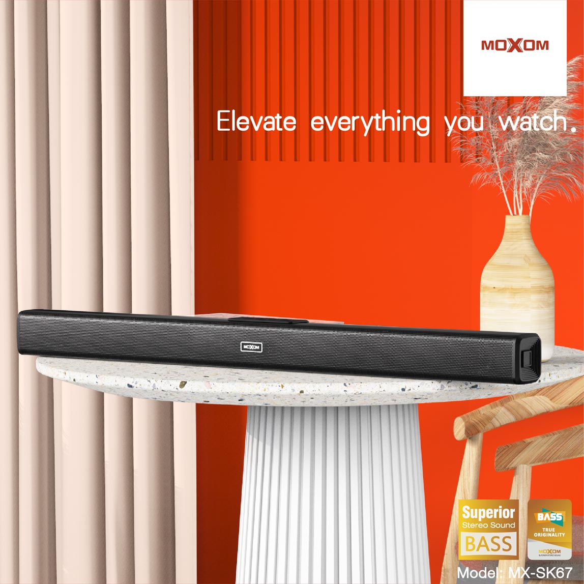 Moxom MX-SK67 Frigate Wireless TWS Home Soundbar