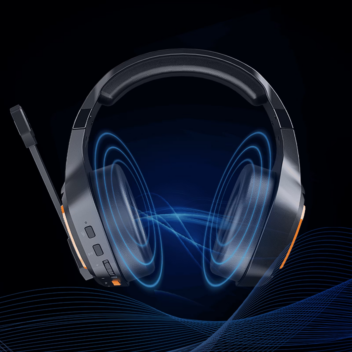 Wireless Bluetooth Gaming Headphones Meetion MTBth014 Color Jungle Green