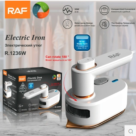 Raf Electric Steam Iron Machine R1236W