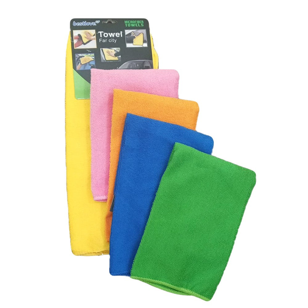 Microfiber Towels For Cleaning And Drying